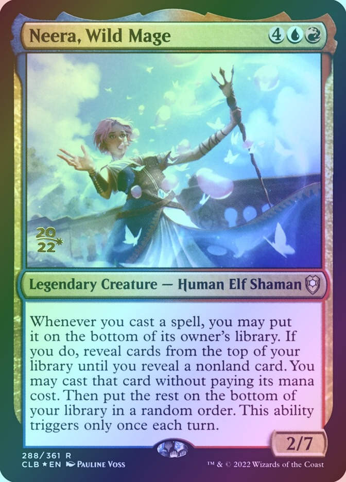 Neera, Wild Mage (PCLB) (288s) / Foil