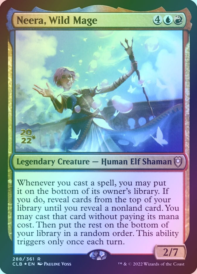 Neera, Wild Mage (PCLB) (288s) / Foil