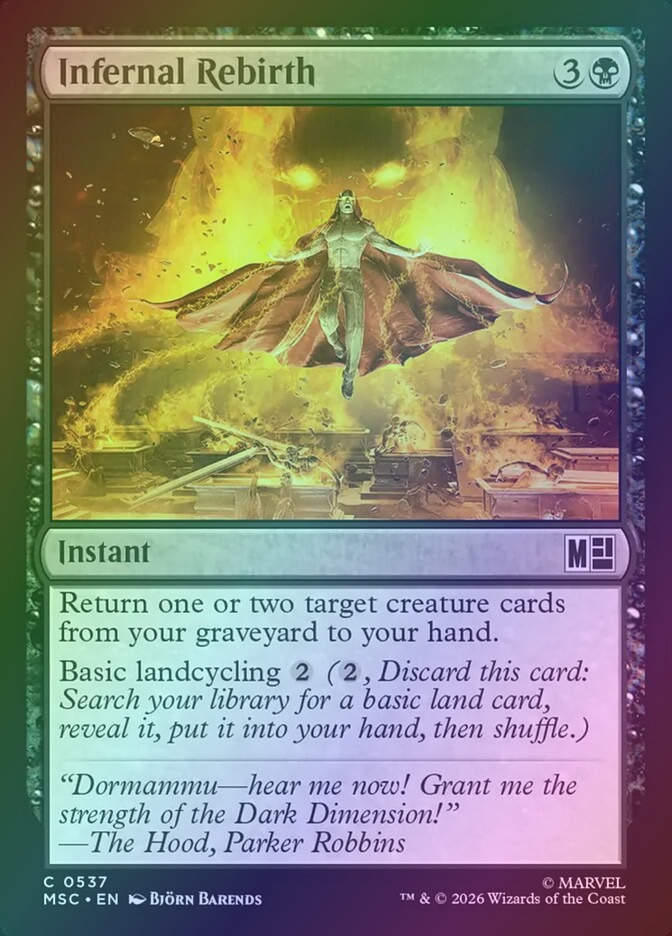 Infernal Rebirth (MSC) (537) / Foil