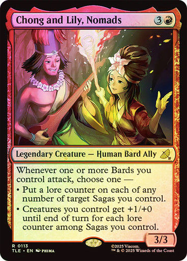 Chong and Lily, Nomads (TLE) (113) / Foil