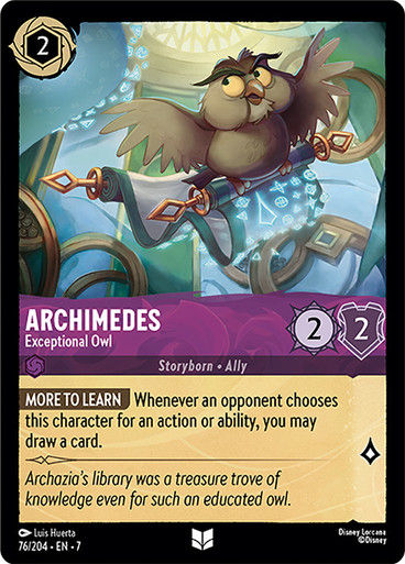 Archimedes - Exceptional Owl (LOR_ARC)