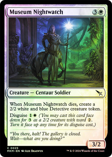 Museum Nightwatch (mkm) (25) / Foil