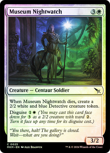 Museum Nightwatch (mkm) (25) / Foil