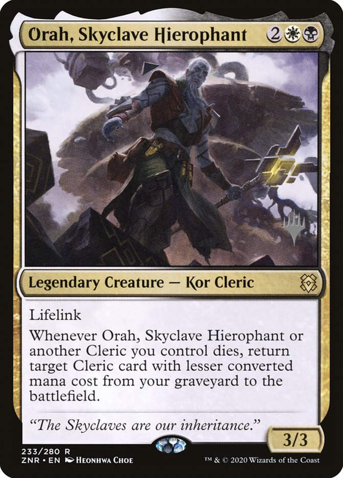 Orah, Skyclave Hierophant (PZNR) (233p)
