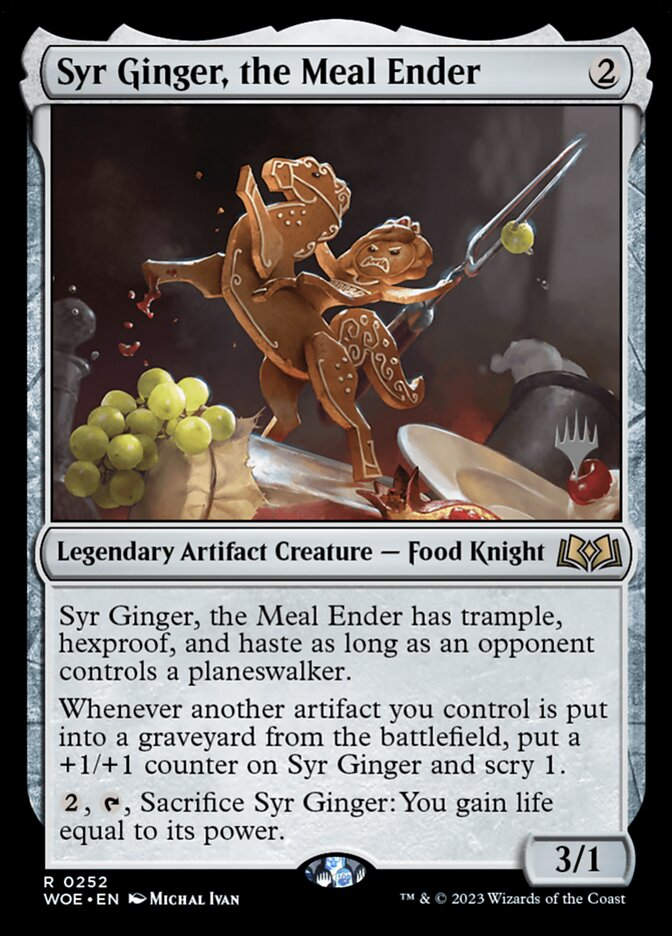 Syr Ginger, the Meal Ender (PWOE) (252p)