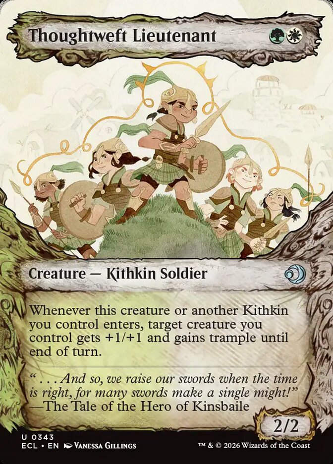 Thoughtweft Lieutenant (ECL) (343) / Showcase