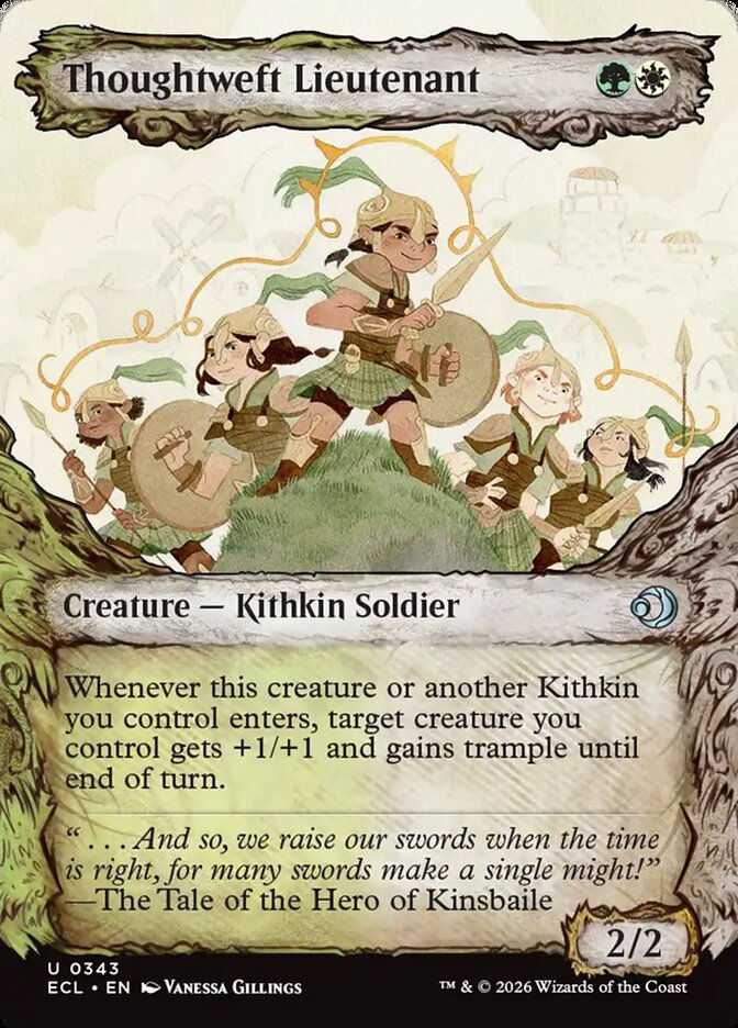 Thoughtweft Lieutenant (ECL) (343) / Showcase