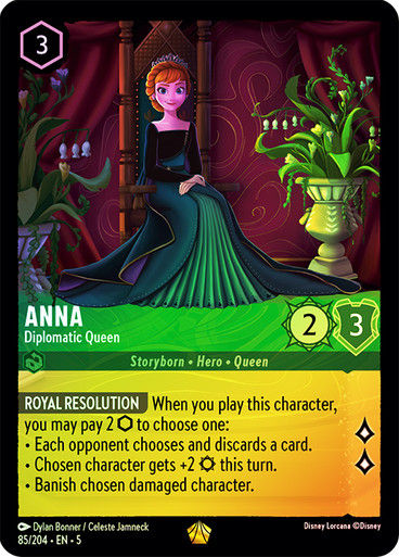 Anna - Diplomatic Queen (LOR_SHS) / Foil