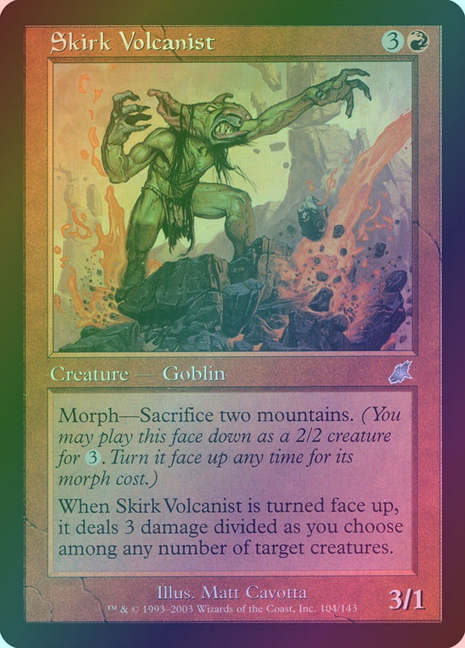 Skirk Volcanist (SCG) (104) / Foil