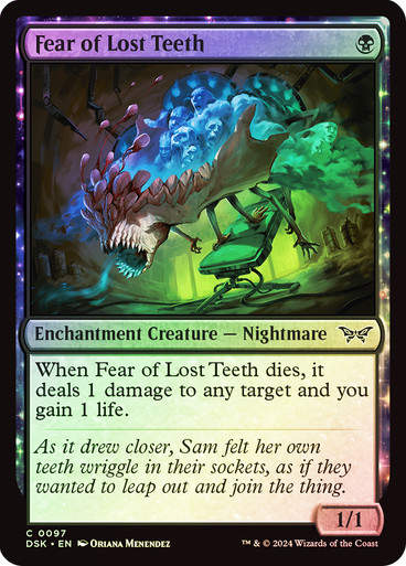 Fear of Lost Teeth (DSK) (97) / Foil