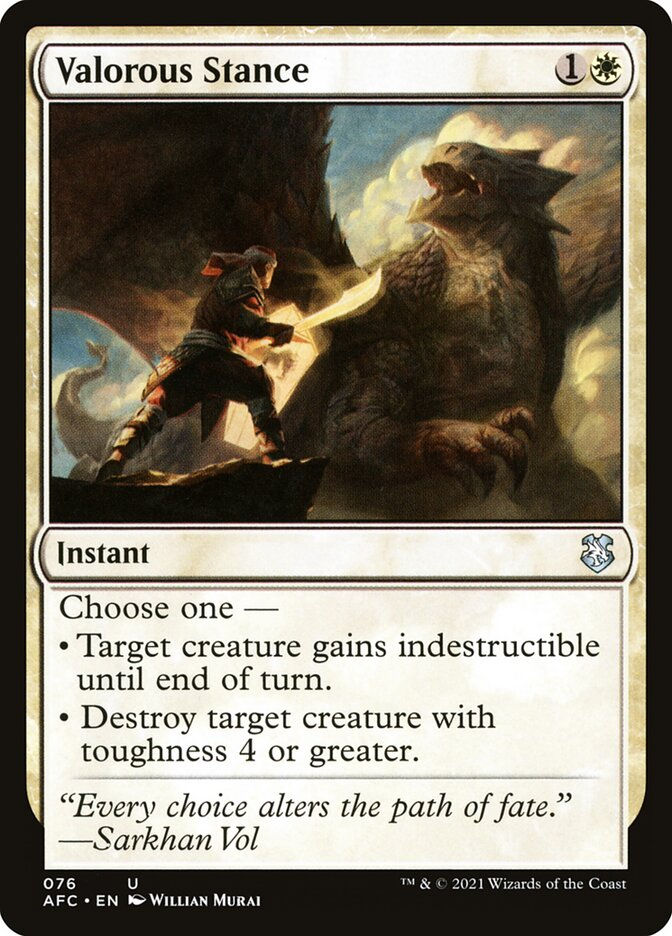 Valorous Stance (AFC) (76)