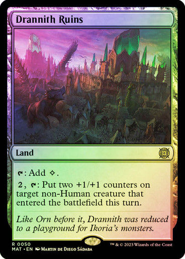 Drannith Ruins (MAT) / Foil