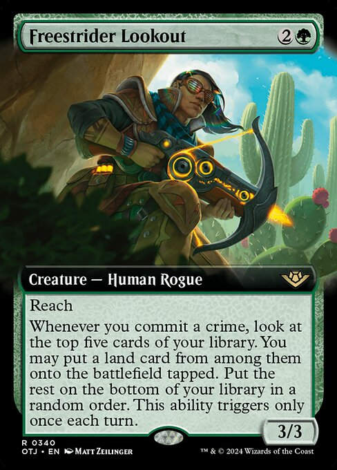 Freestrider Lookout (otj) (340) / Extended Art