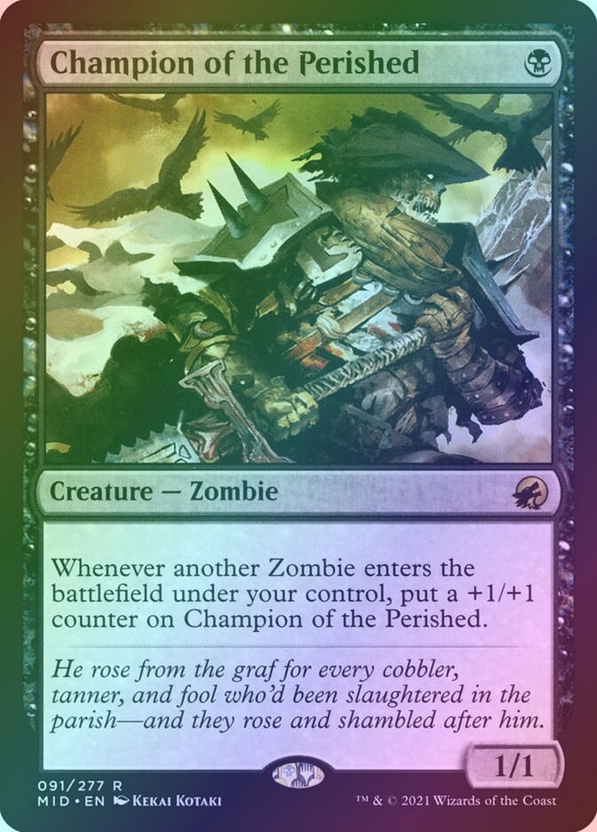 Champion of the Perished (MID) (91) / Foil