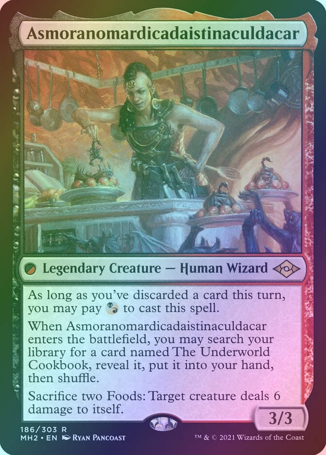 Asmoranomardicadaistinaculdacar (MH2) (186) / Foil