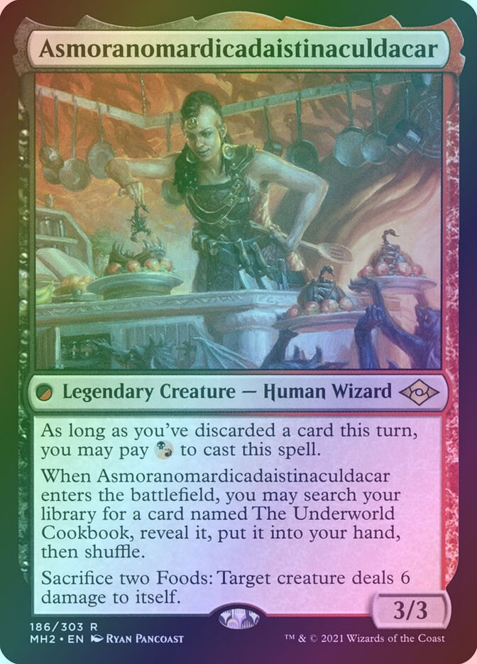 Asmoranomardicadaistinaculdacar (MH2) (186) / Foil