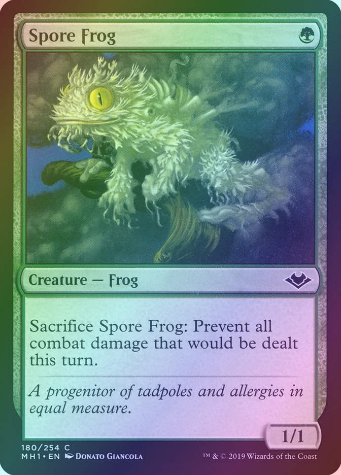 Spore Frog (MH1) (180) / Foil