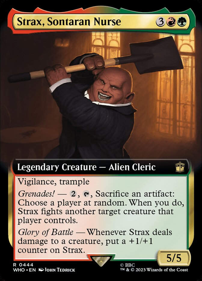 Strax, Sontaran Nurse (WHO) (444) / Extended Art