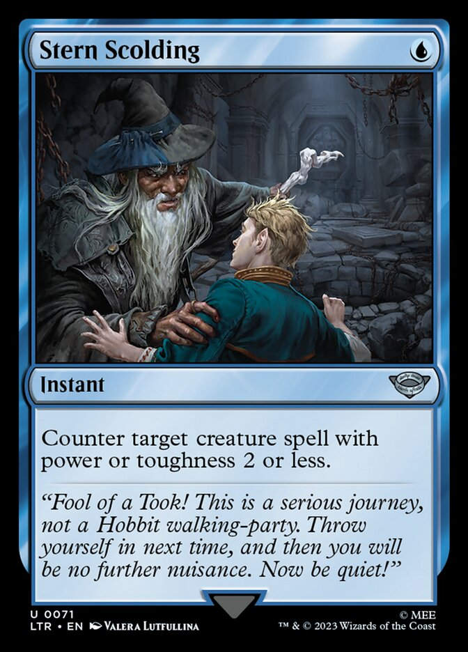 Stern Scolding (LTR) (71)