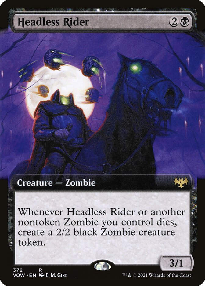 Headless Rider (VOW) (372) / Extended Art