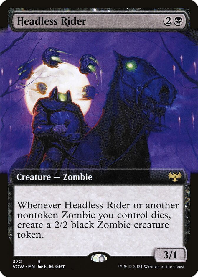 Headless Rider (VOW) (372) / Extended Art