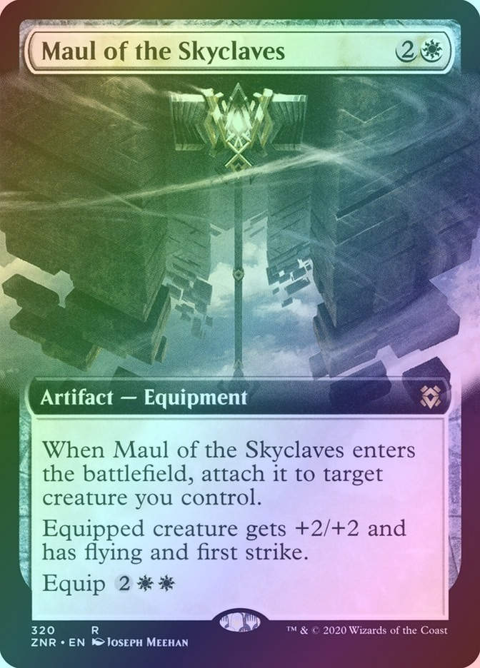 Maul of the Skyclaves (ZNR) (320) / Extended Art / Foil