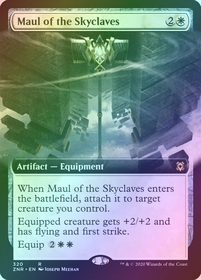 Maul of the Skyclaves (ZNR) (320) / Extended Art / Foil