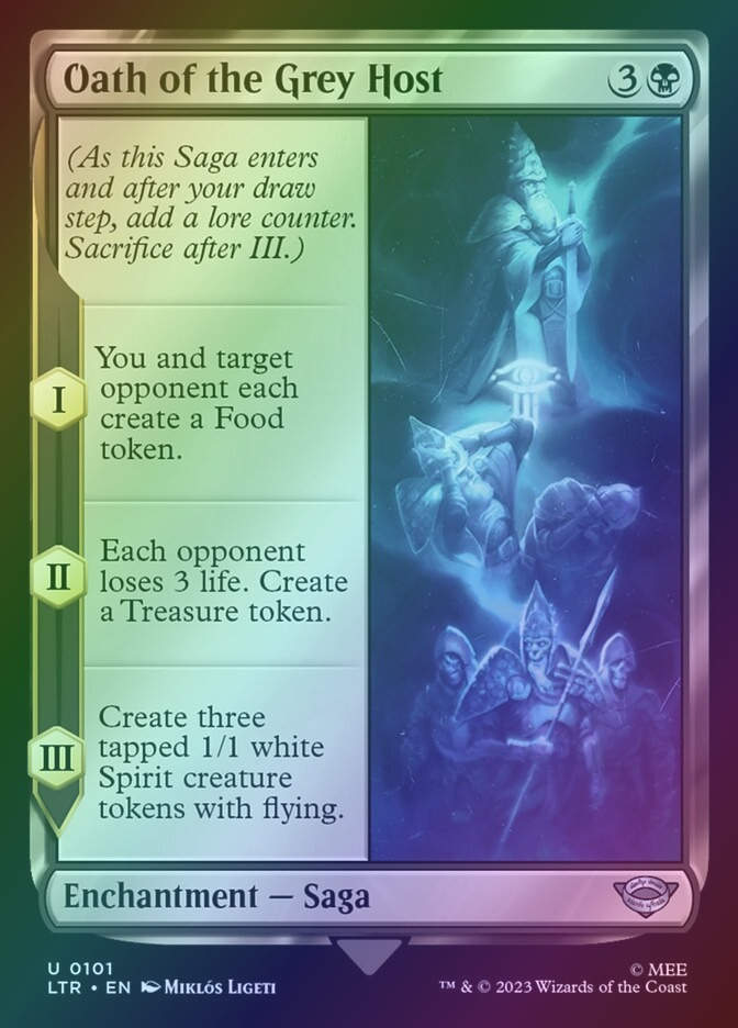 Oath of the Grey Host (LTR) (101) / Foil
