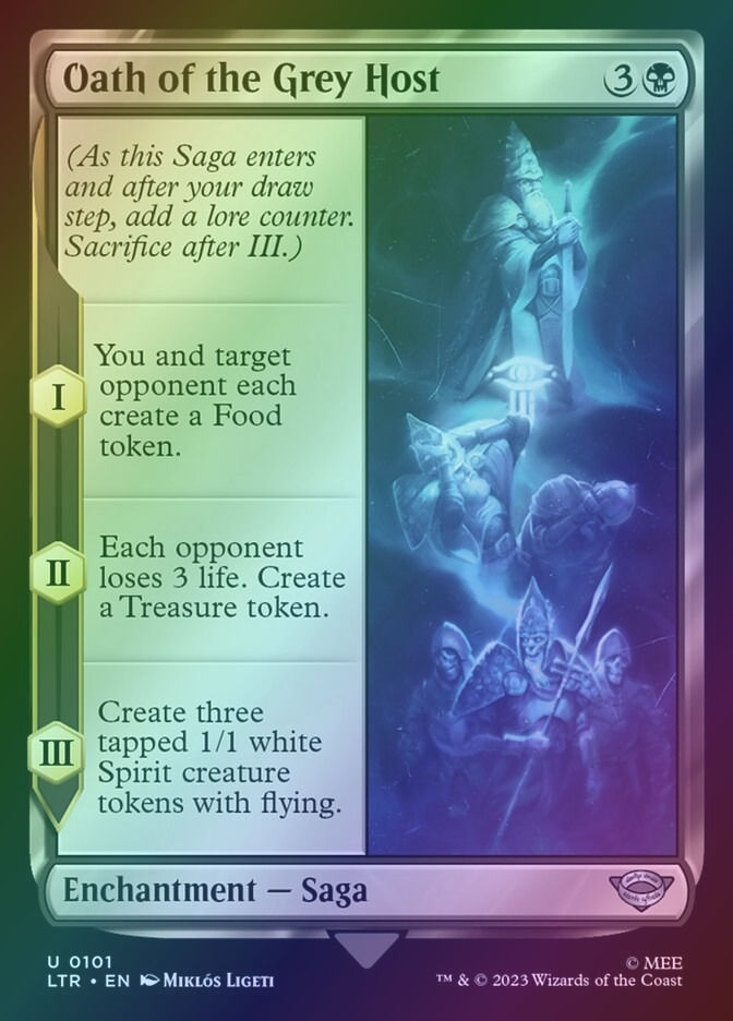 Oath of the Grey Host (LTR) (101) / Foil
