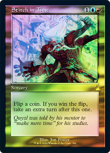 Stitch in Time (rvr) (384) / Retro / Foil
