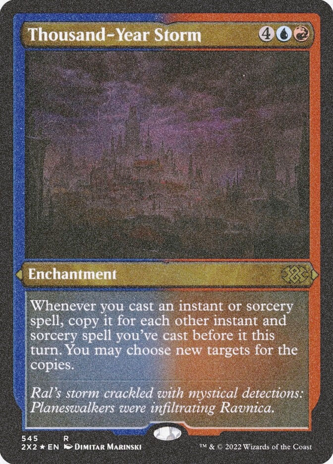 Thousand-Year Storm (2X2) (545) / Foil Etched