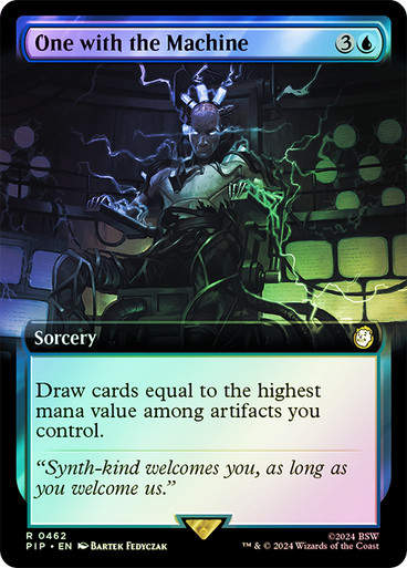 One with the Machine (pip) (462) / Extended Art Foil