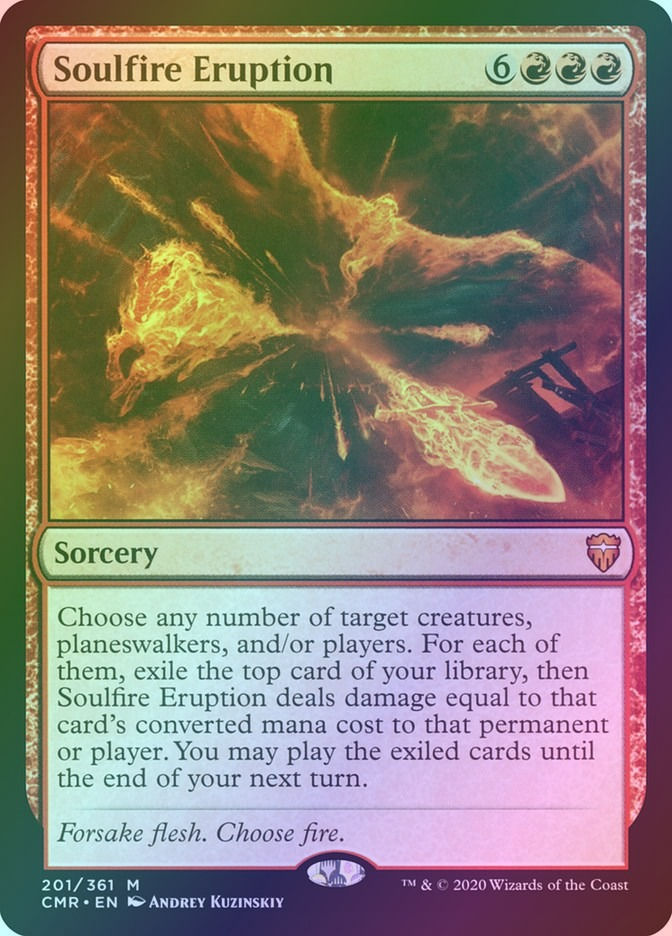 Soulfire Eruption (CMR) (201) / Foil