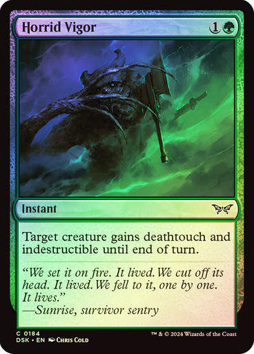 Horrid Vigor (DSK) (184) / Foil