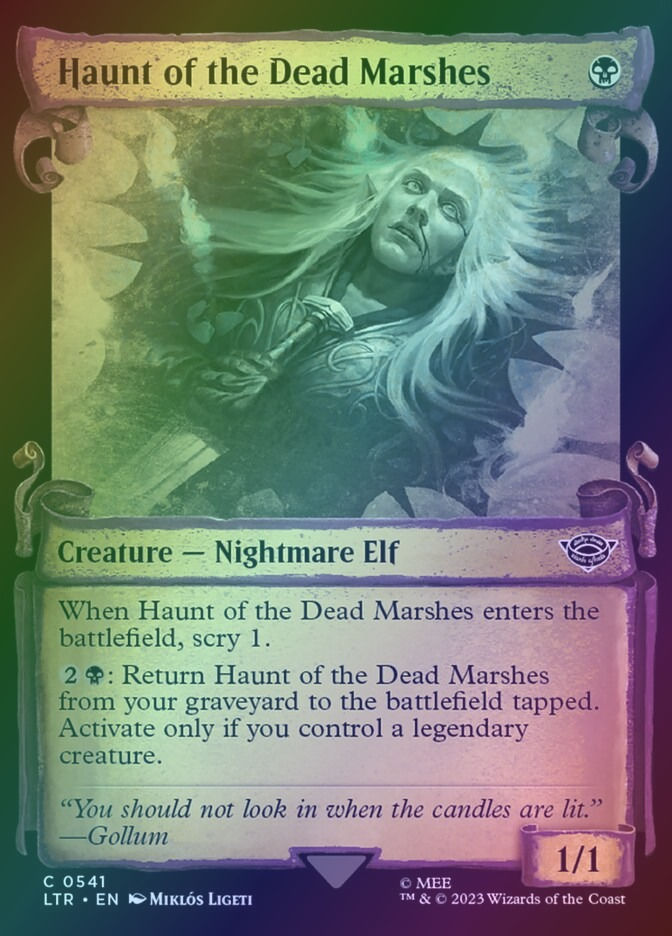 Haunt of the Dead Marshes (LTR) (541) / Showcase / Foil