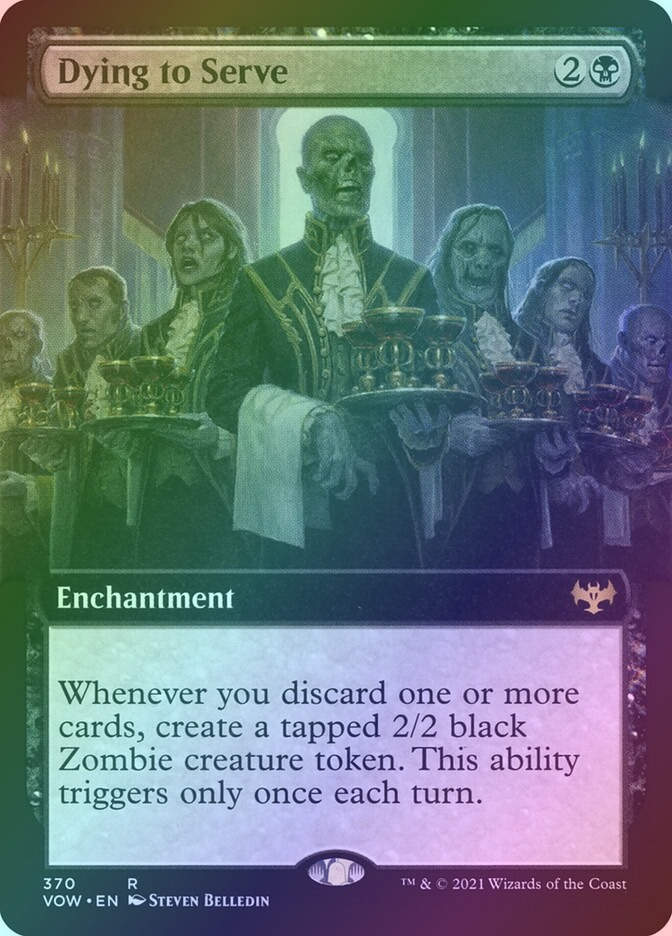 Dying to Serve (VOW) (370) / Extended Art / Foil