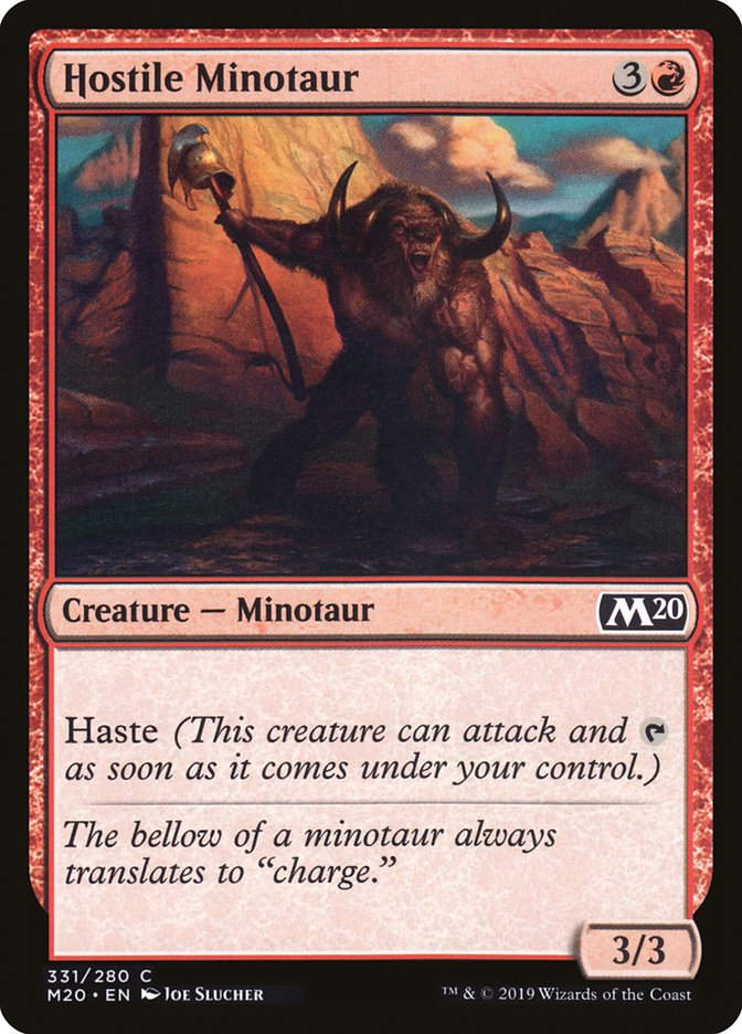 Hostile Minotaur (M20) (331)