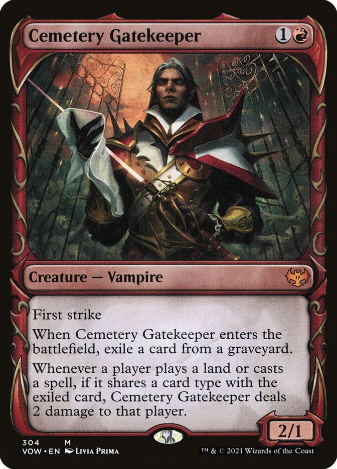 Cemetery Gatekeeper (VOW) (304) / Showcase
