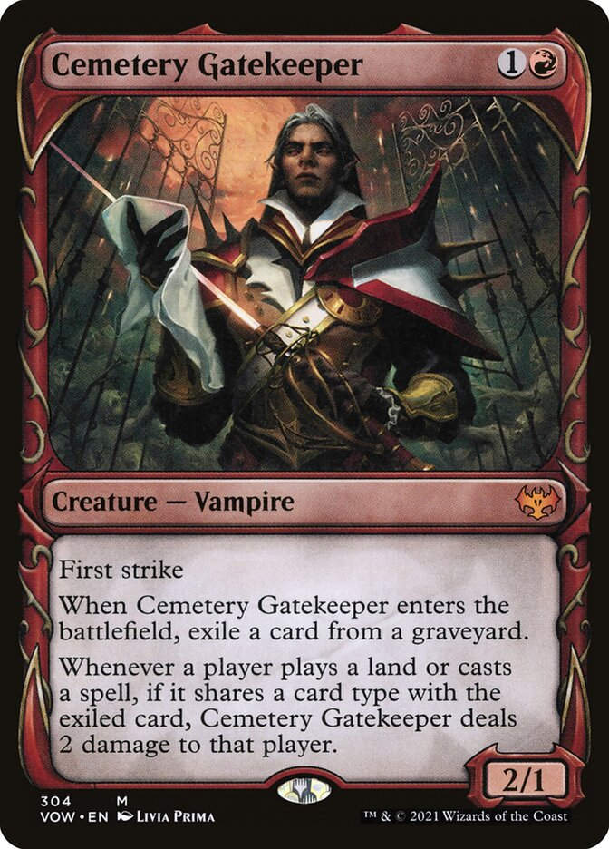 Cemetery Gatekeeper (VOW) (304) / Showcase