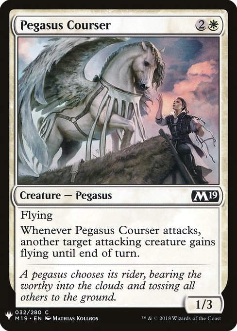 Pegasus Courser (PLST) (M19-32)