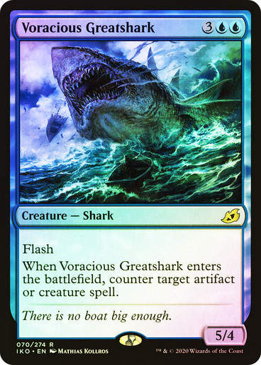 Voracious Greatshark (IKO) (70) / Foil