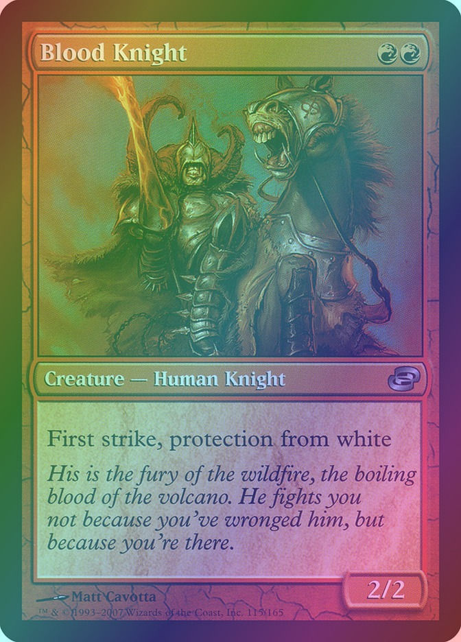 Blood Knight (PLC) (115) / Foil