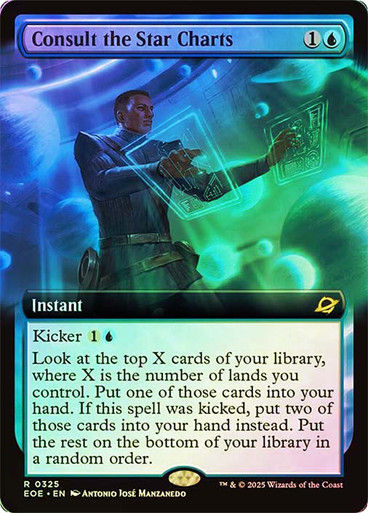Consult the Star Charts (EOE) (325) / Extended Art / Foil