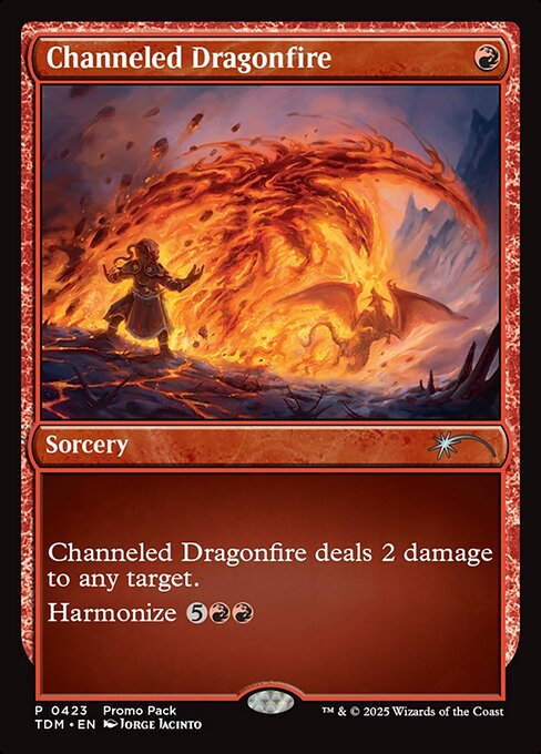 Channeled Dragonfire (TDM) (423) / Promo Pack