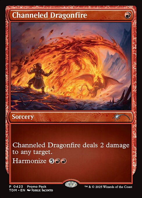 Channeled Dragonfire (TDM) (423) / Promo Pack