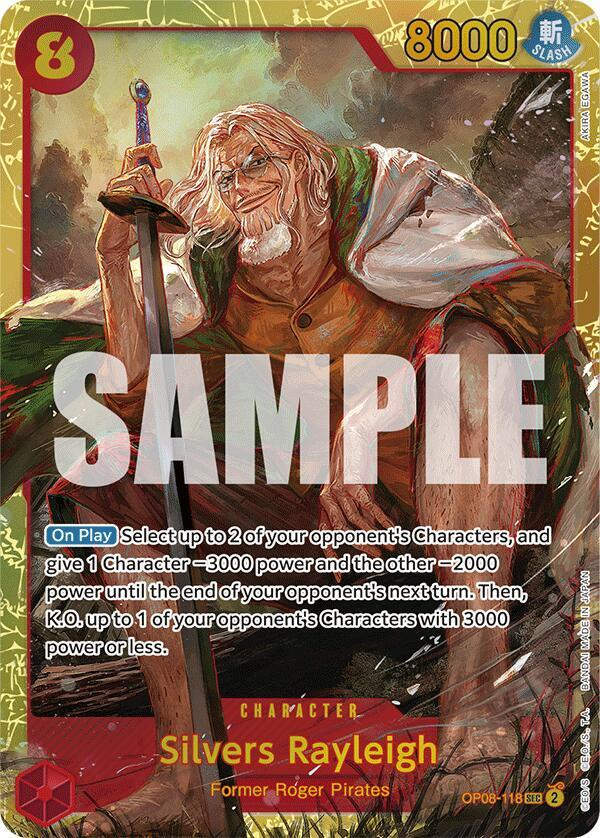 Silvers Rayleigh (OP08-118) / Foil