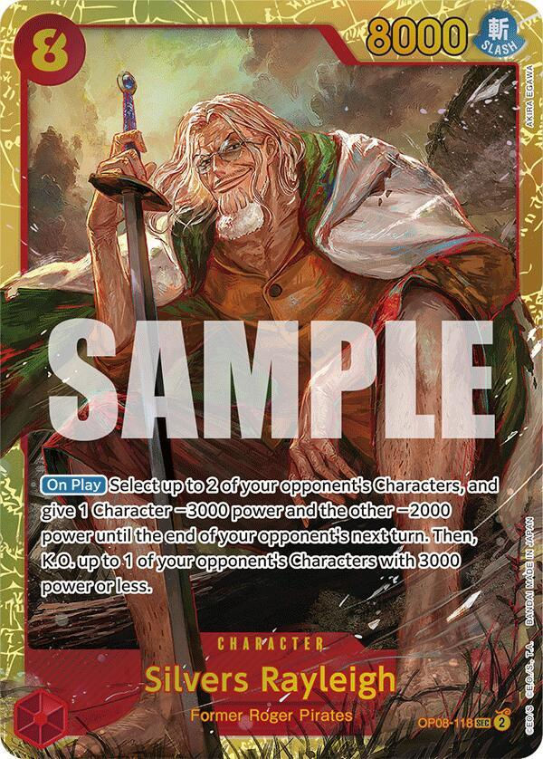 Silvers Rayleigh (OP08-118) / Foil