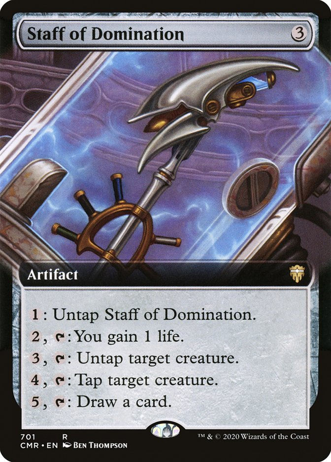 Staff of Domination (CMR) (701) / Extended Art