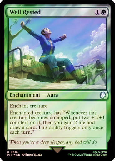 Well Rested (pip) (616) / Surge Foil