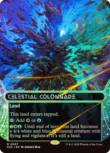 Celestial Colonnade (EOS) (7) / Borderless / Foil